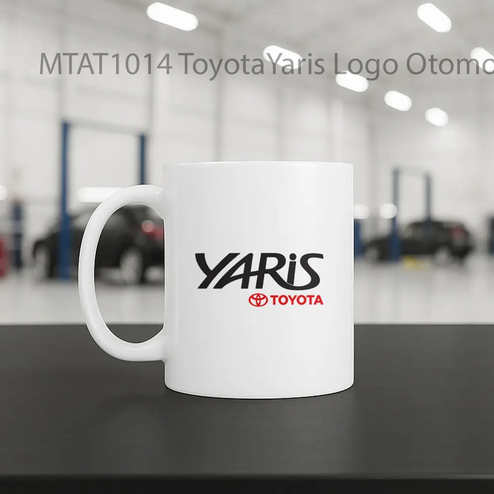 ToyotaYaris Logo Otomotif Mug - Sudut 2
