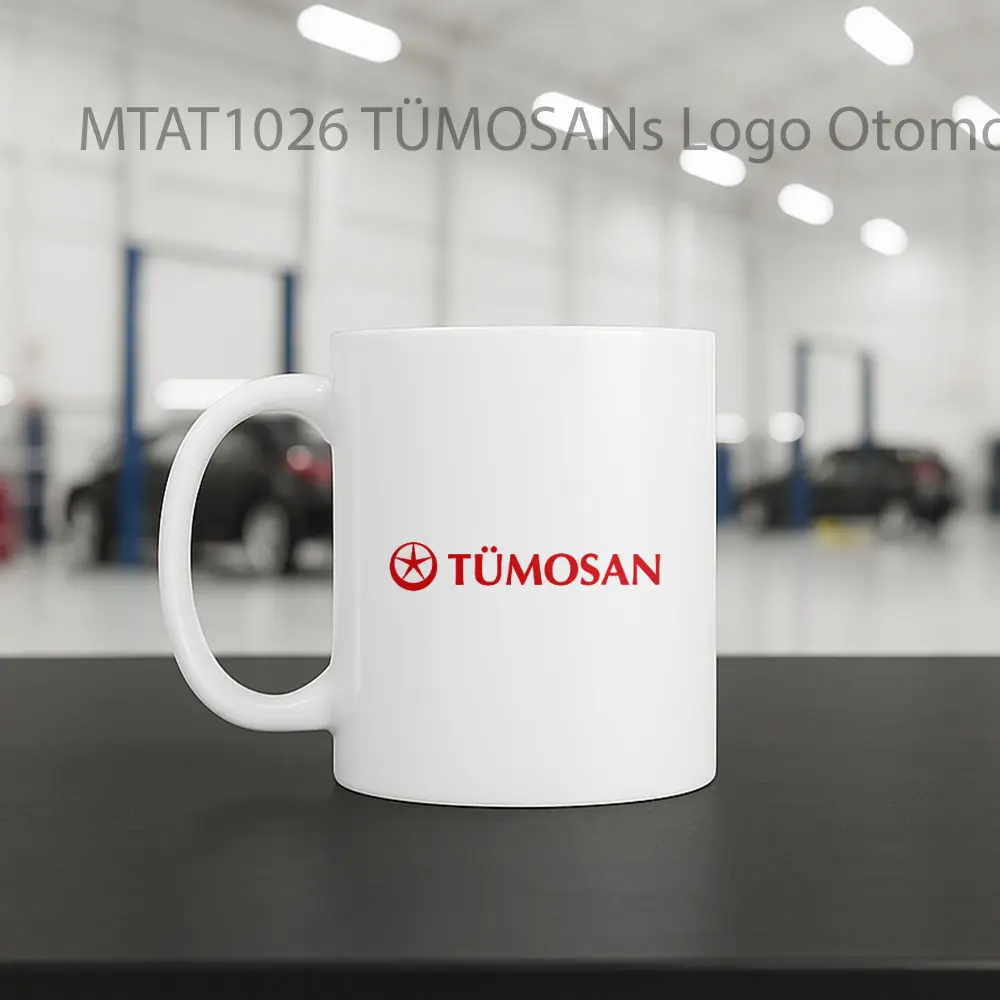 TÜMOSANs Logo Otomotif Mug - Sudut 2
