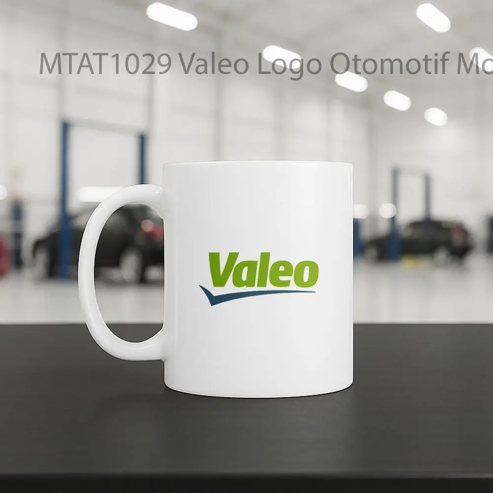 Valeo Logo Otomotif Mug - Sudut 2