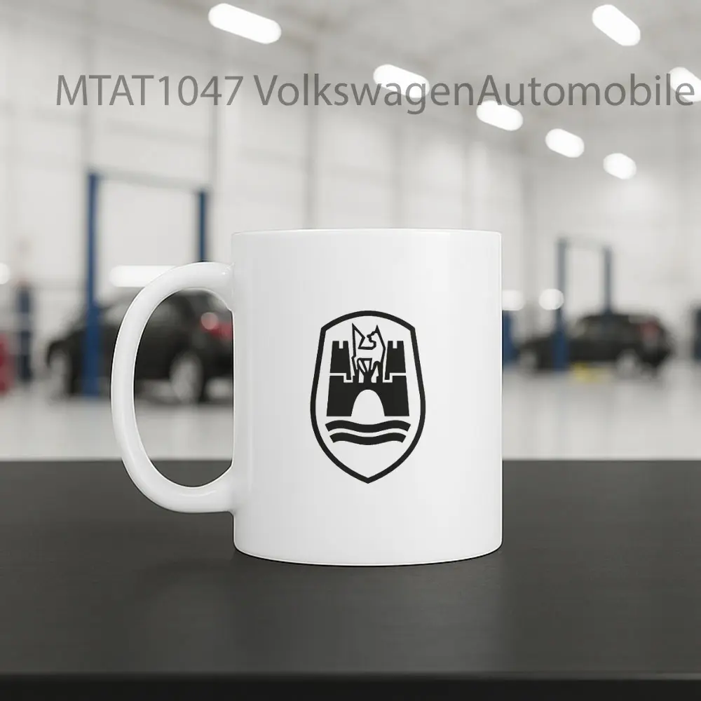VolkswagenAutomobile Logo Otomotif Mug - Sudut 2
