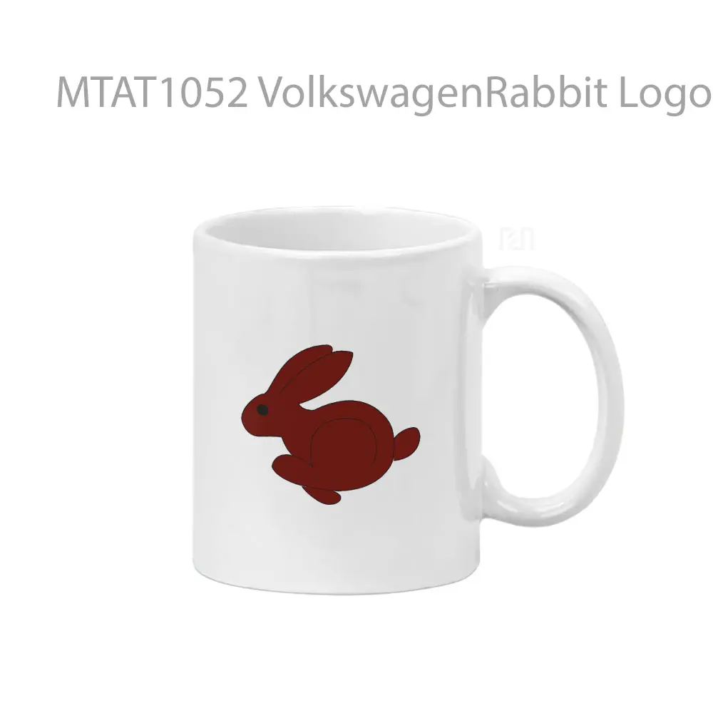 VolkswagenRabbit Logo Otomotif Mug