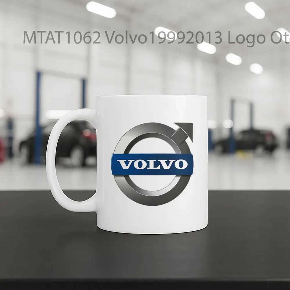Volvo19992013 Logo Otomotif Mug - Sudut 2