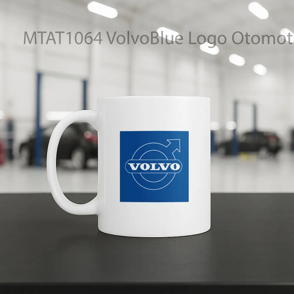 VolvoBlue Logo Otomotif Mug - Sudut 2