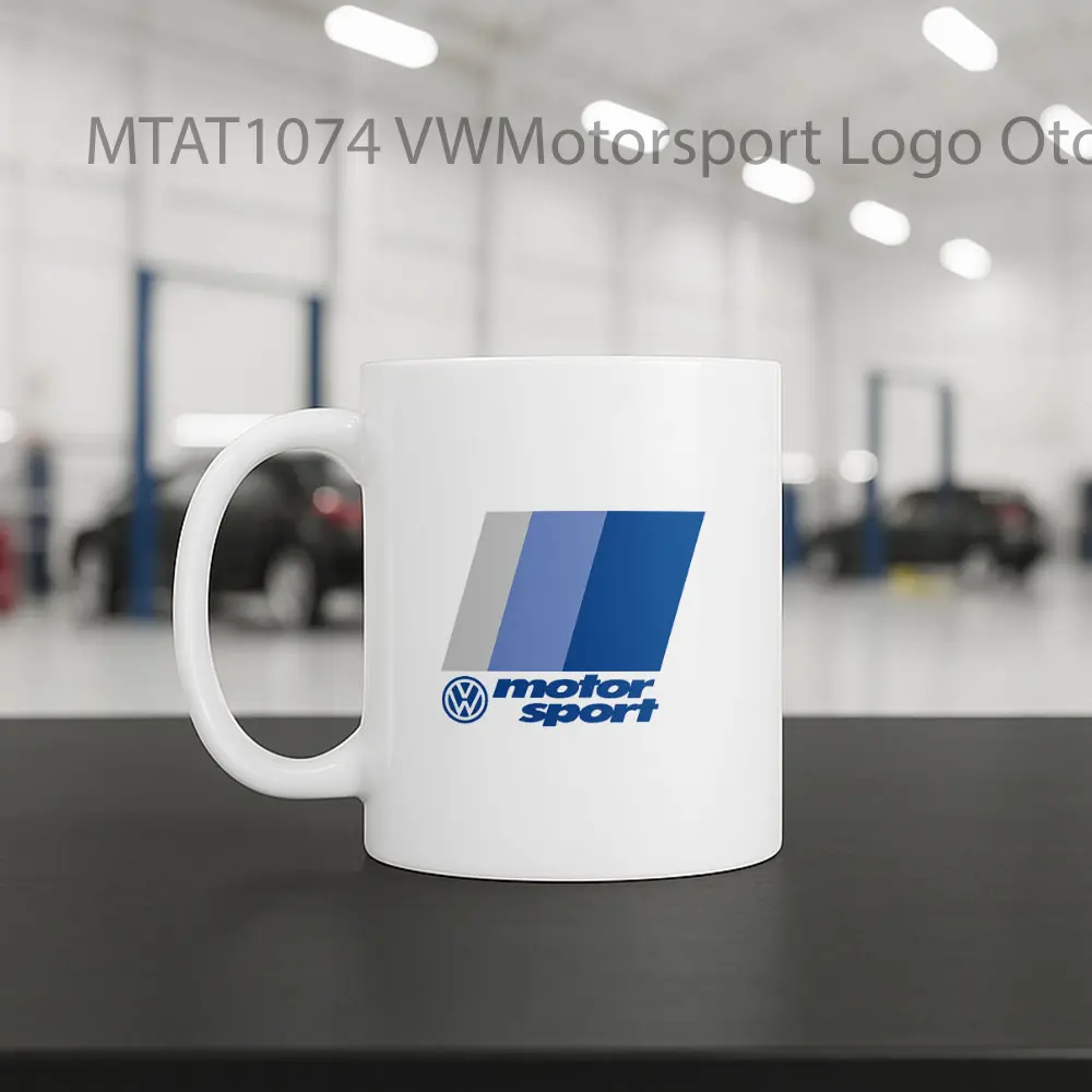 VWMotorsport Logo Otomotif Mug - Sudut 2