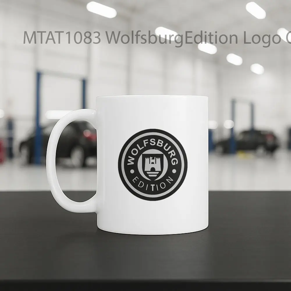 WolfsburgEdition Logo Otomotif Mug - Sudut 2