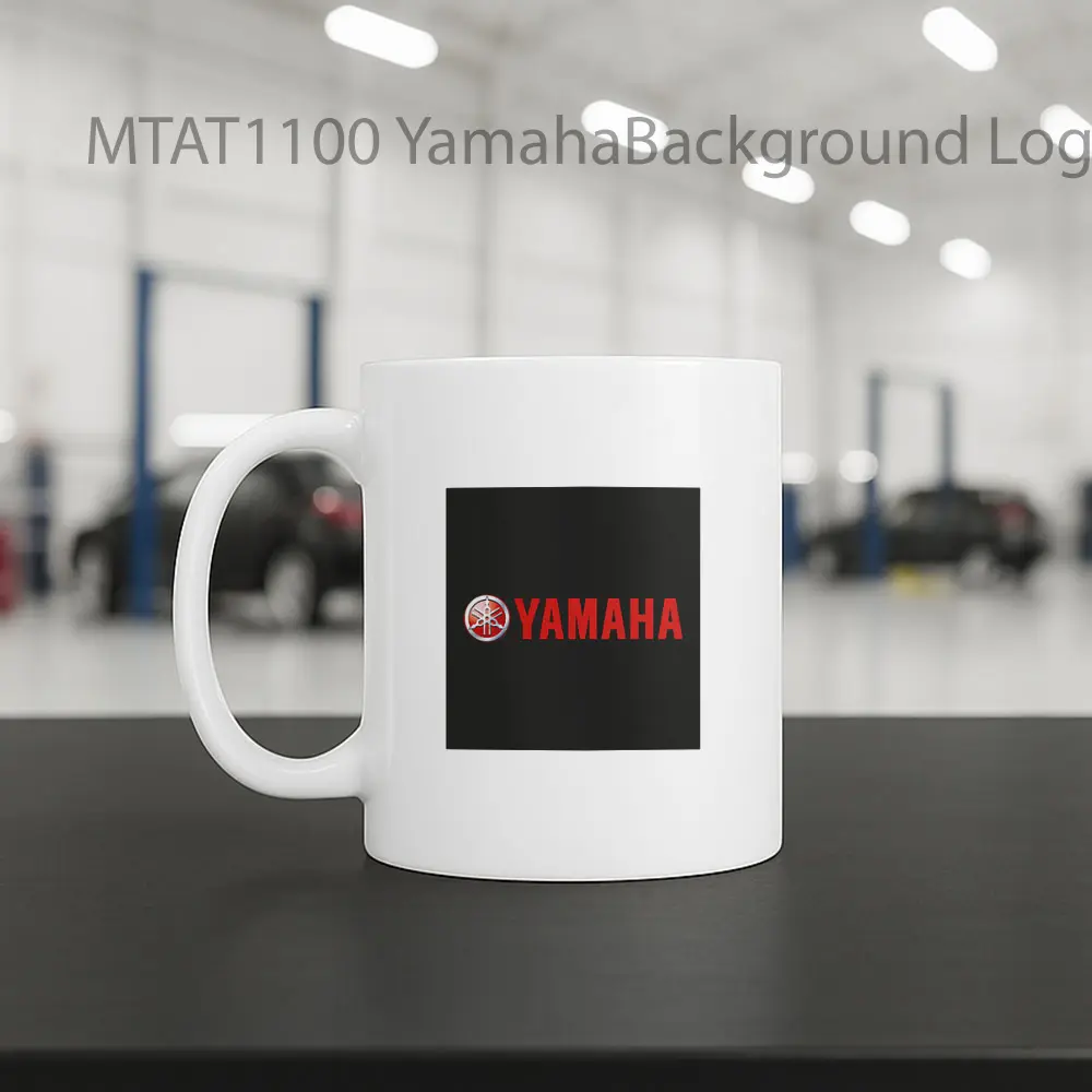 YamahaBackground Logo Otomotif Mug - Sudut 2