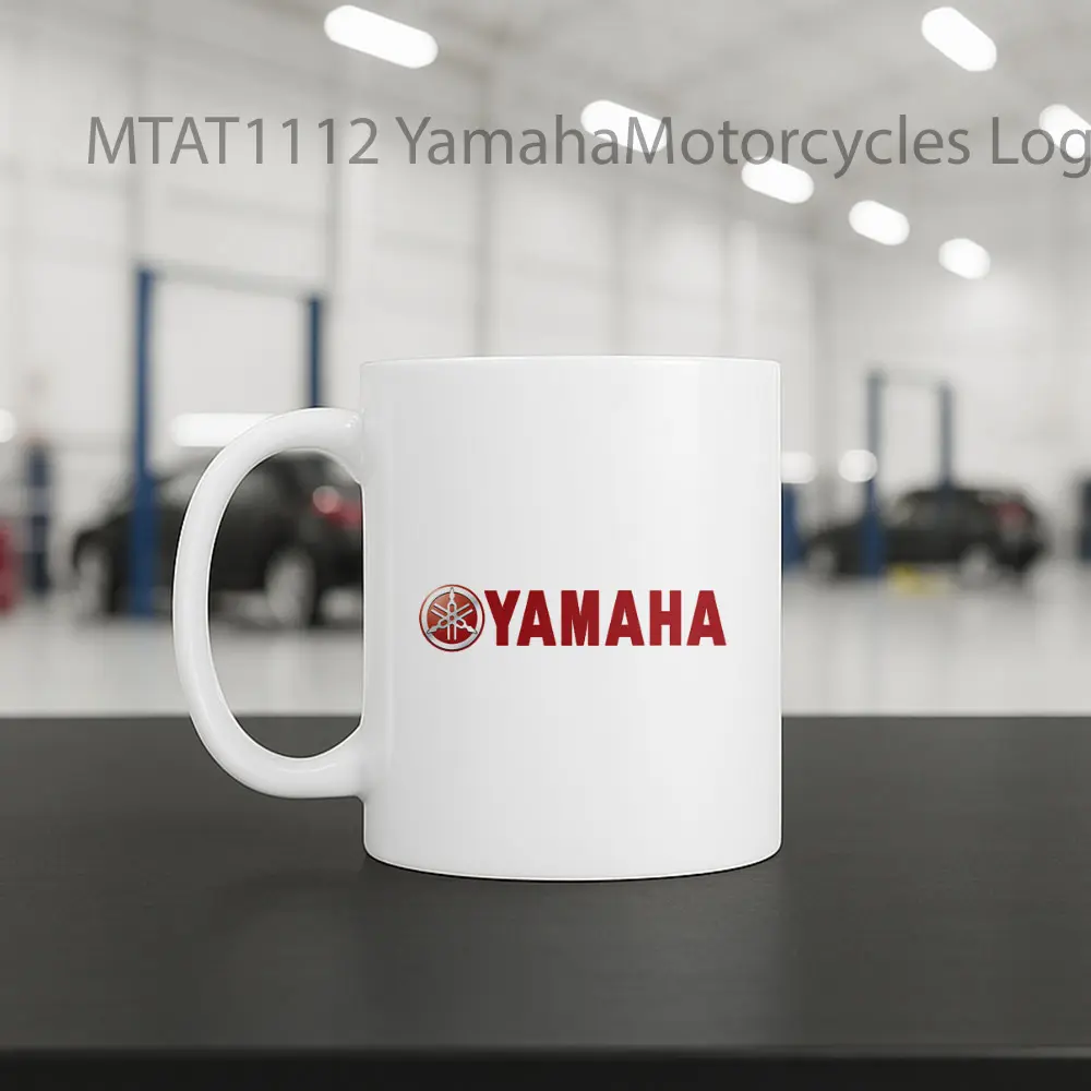 YamahaMotorcycles Logo Otomotif Mug - Sudut 2