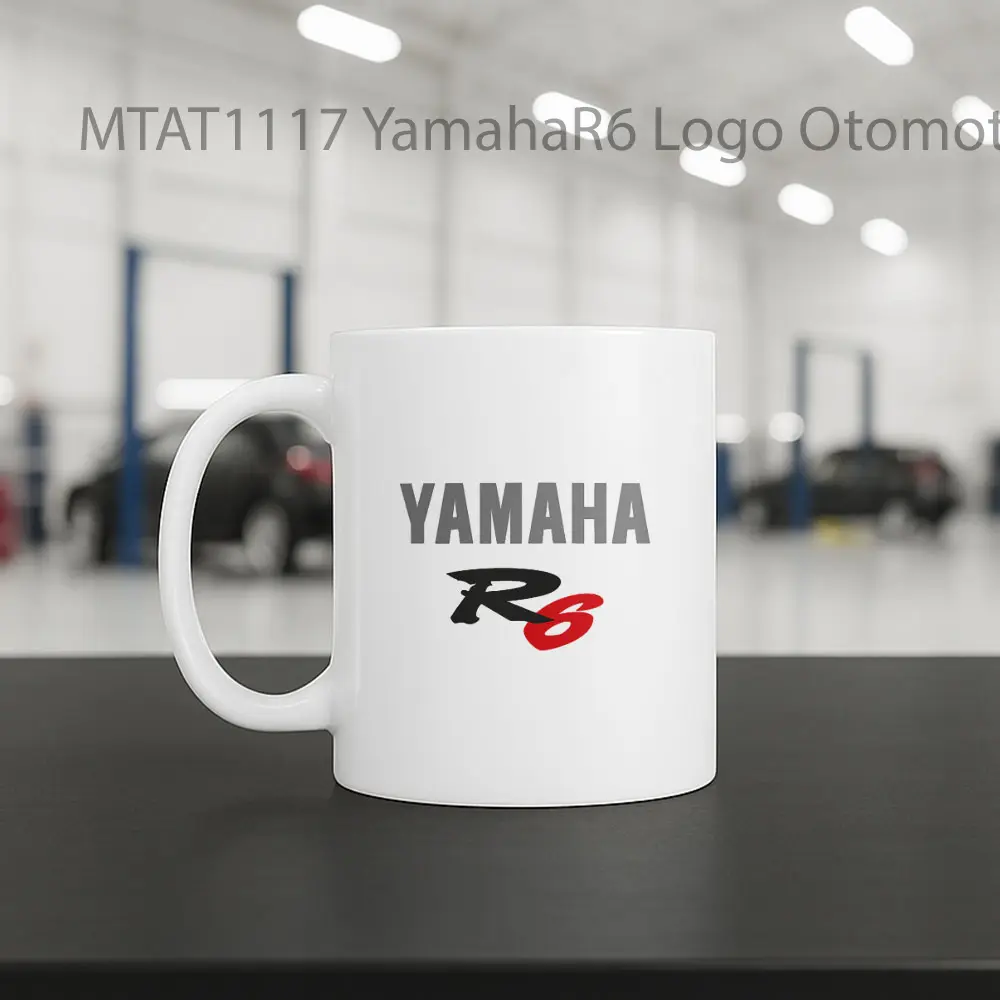 YamahaR6 Logo Otomotif Mug - Sudut 2
