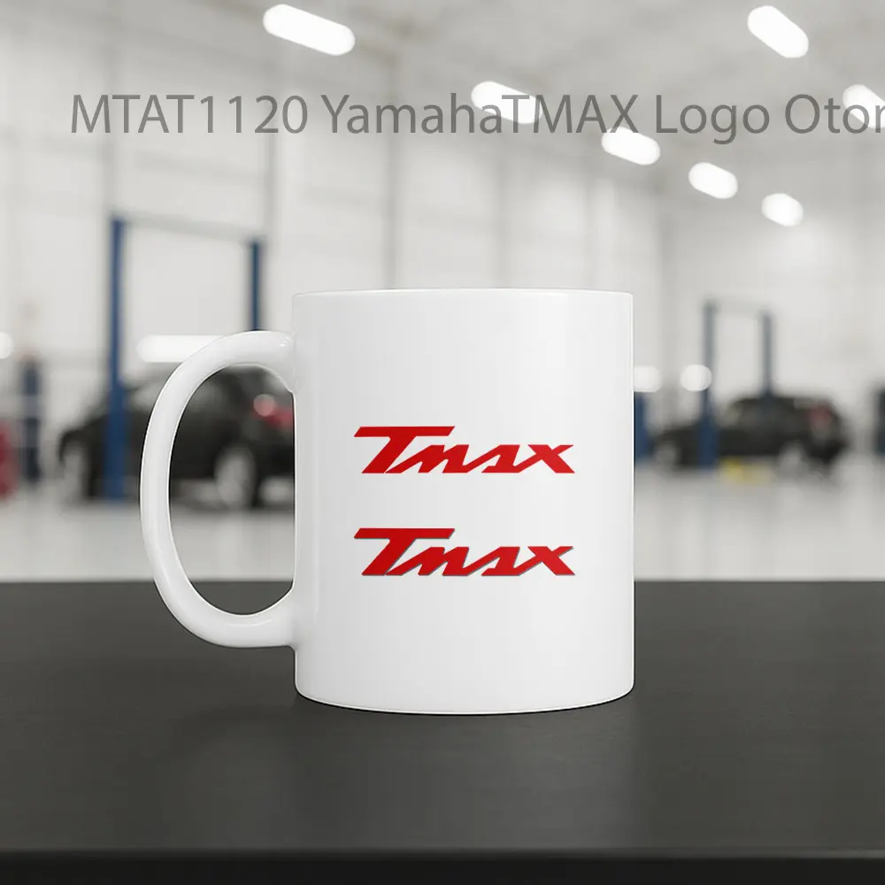 YamahaTMAX Logo Otomotif Mug - Sudut 2