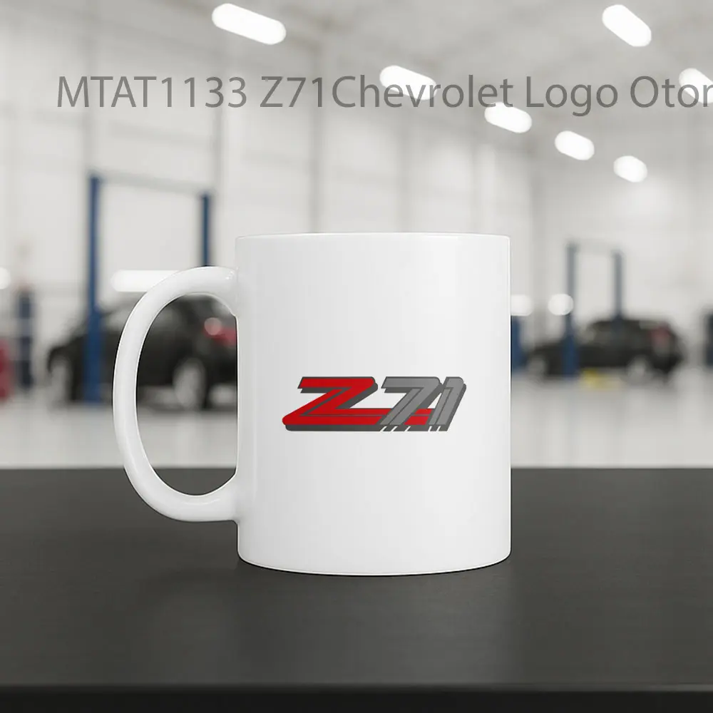 Z71Chevrolet Logo Otomotif Mug - Sudut 2