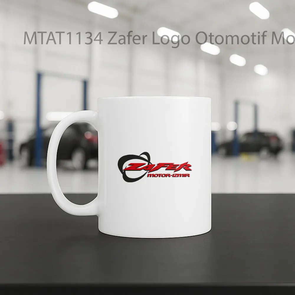 Zafer Logo Otomotif Mug - Sudut 2