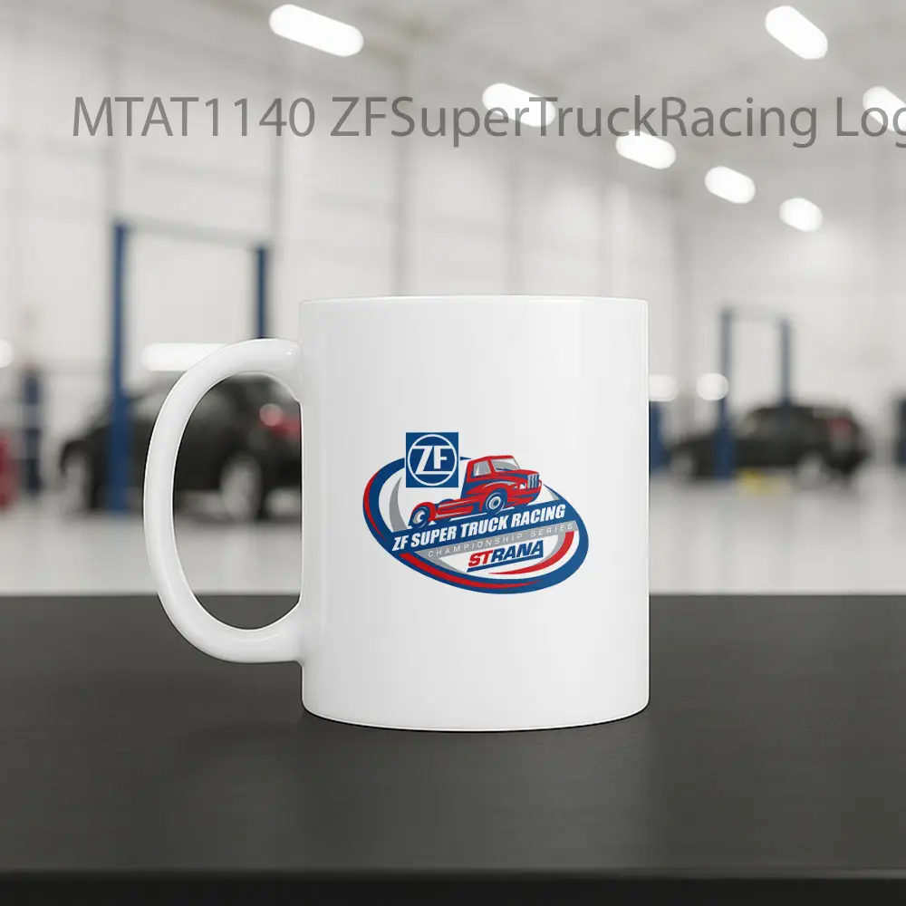 ZFSuperTruckRacing Logo Otomotif Mug - Sudut 2