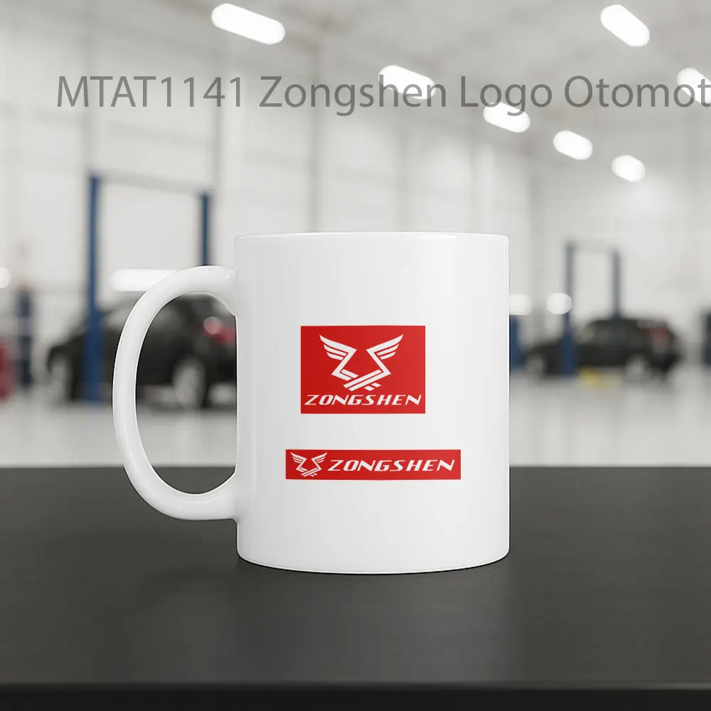 Zongshen Logo Otomotif Mug - Sudut 2