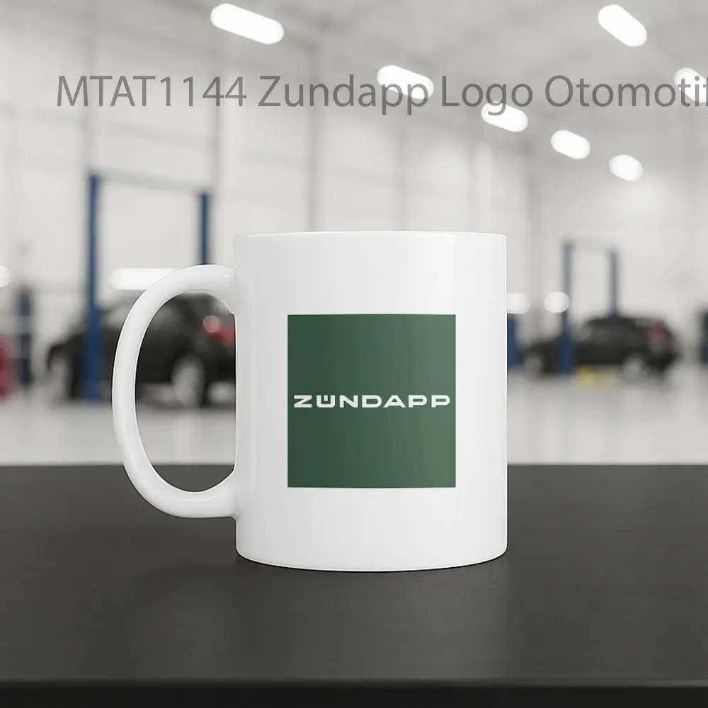 Zundapp Logo Otomotif Mug - Sudut 2