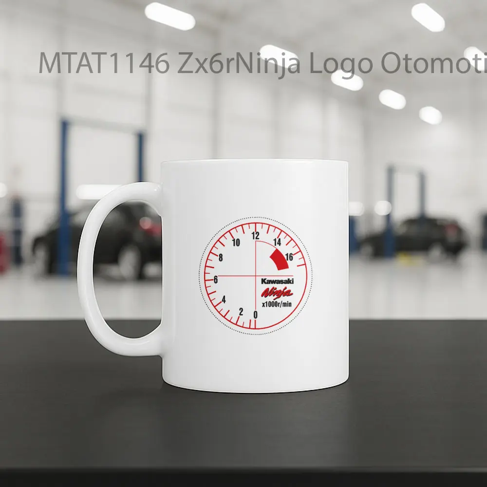 Zx6rNinja Logo Otomotif Mug - Sudut 2