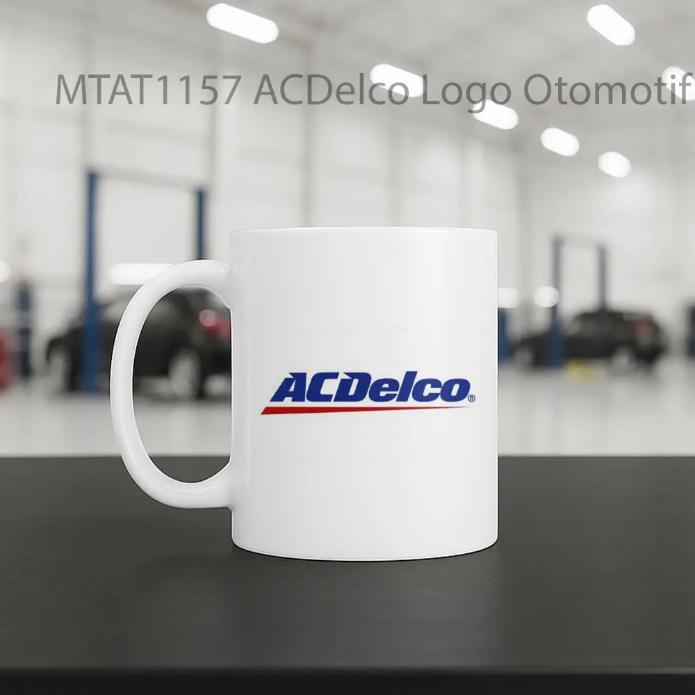 ACDelco Logo Otomotif Mug - Sudut 2