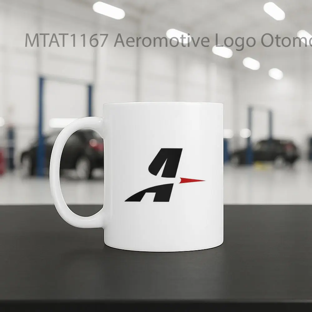 Aeromotive Logo Otomotif Mug - Sudut 2