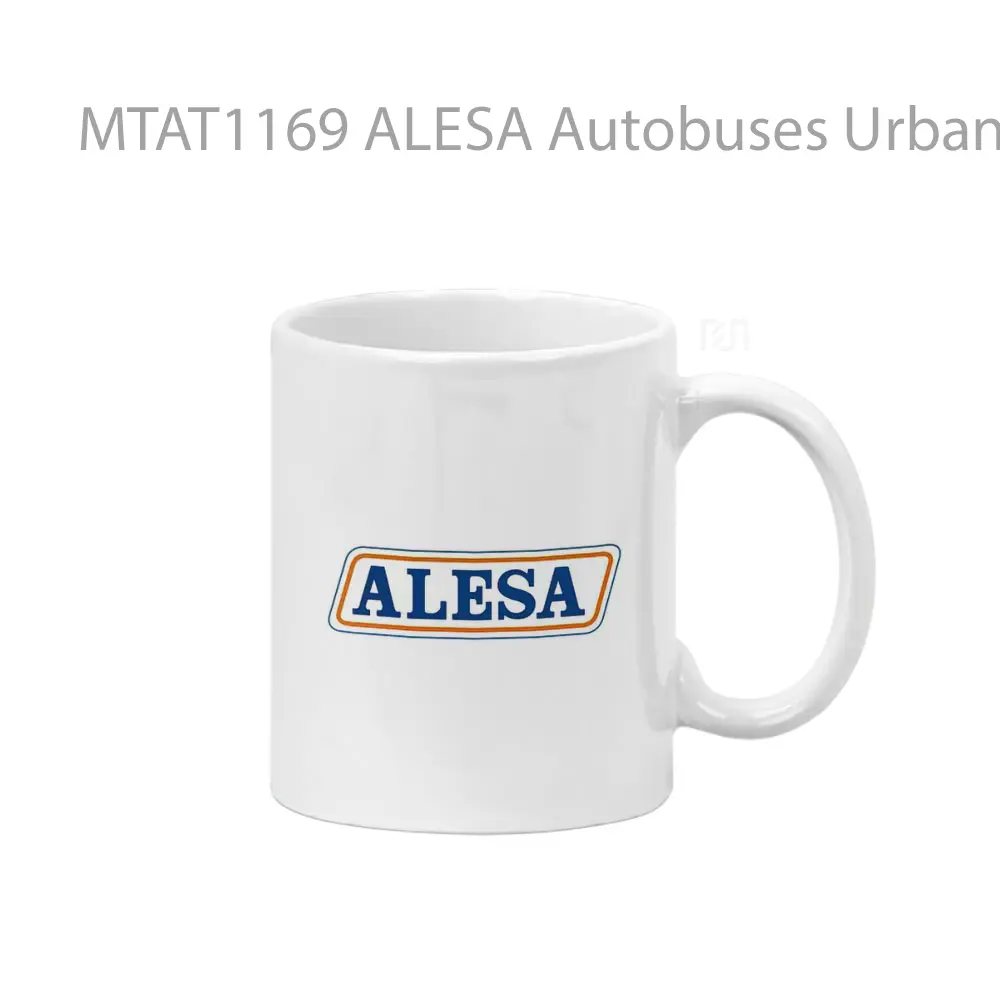 ALESA Autobuses Urbanos de Leon SA Logo Otomotif Mug