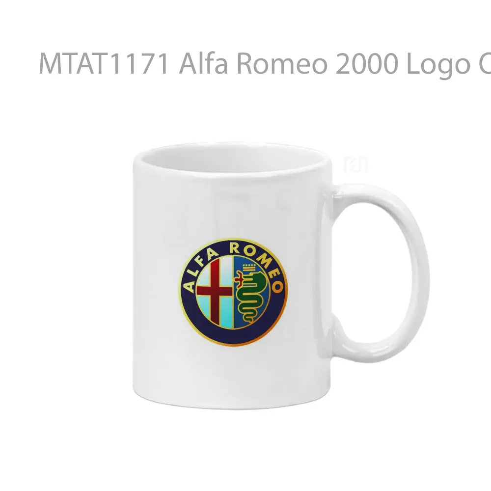 Alfa Romeo 2000 Logo Otomotif Mug