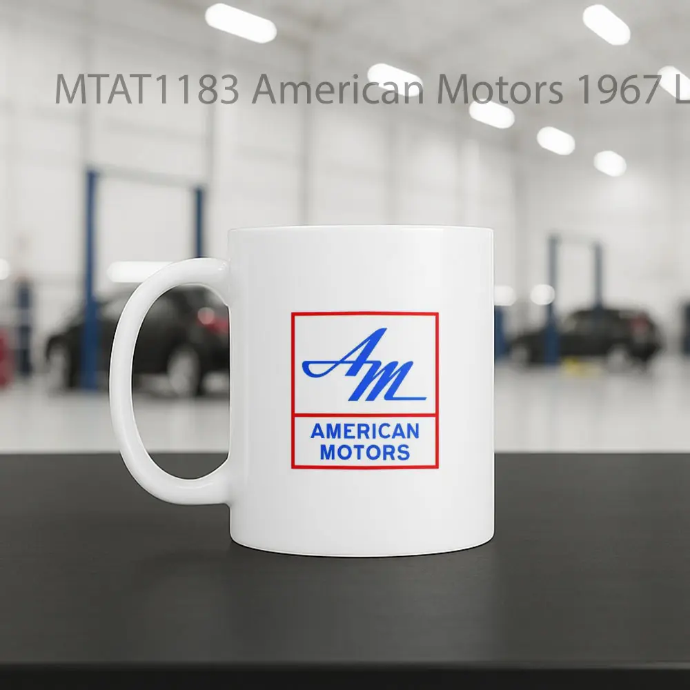American Motors 1967 Logo Otomotif Mug - Sudut 2