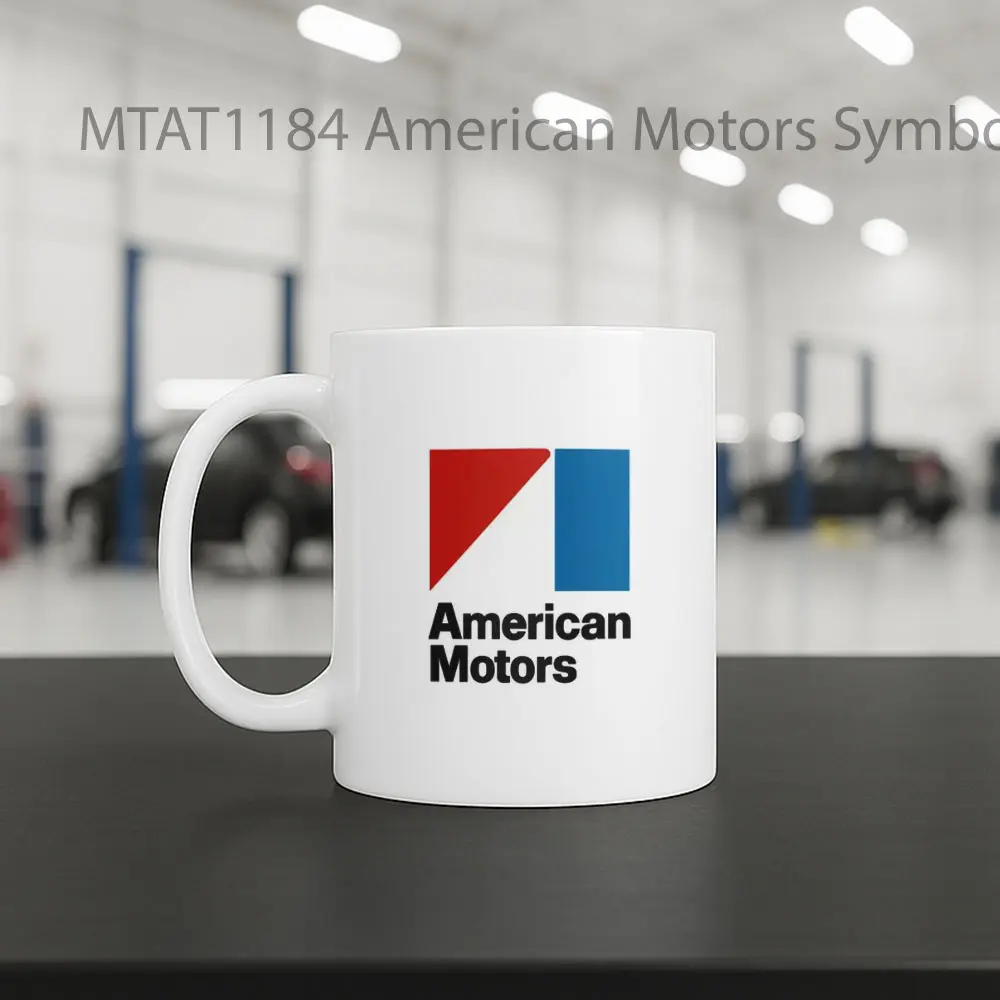 American Motors Symbol Logo Otomotif Mug - Sudut 2