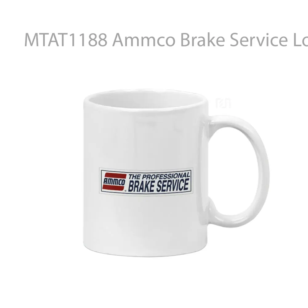 Ammco Brake Service Logo Otomotif Mug