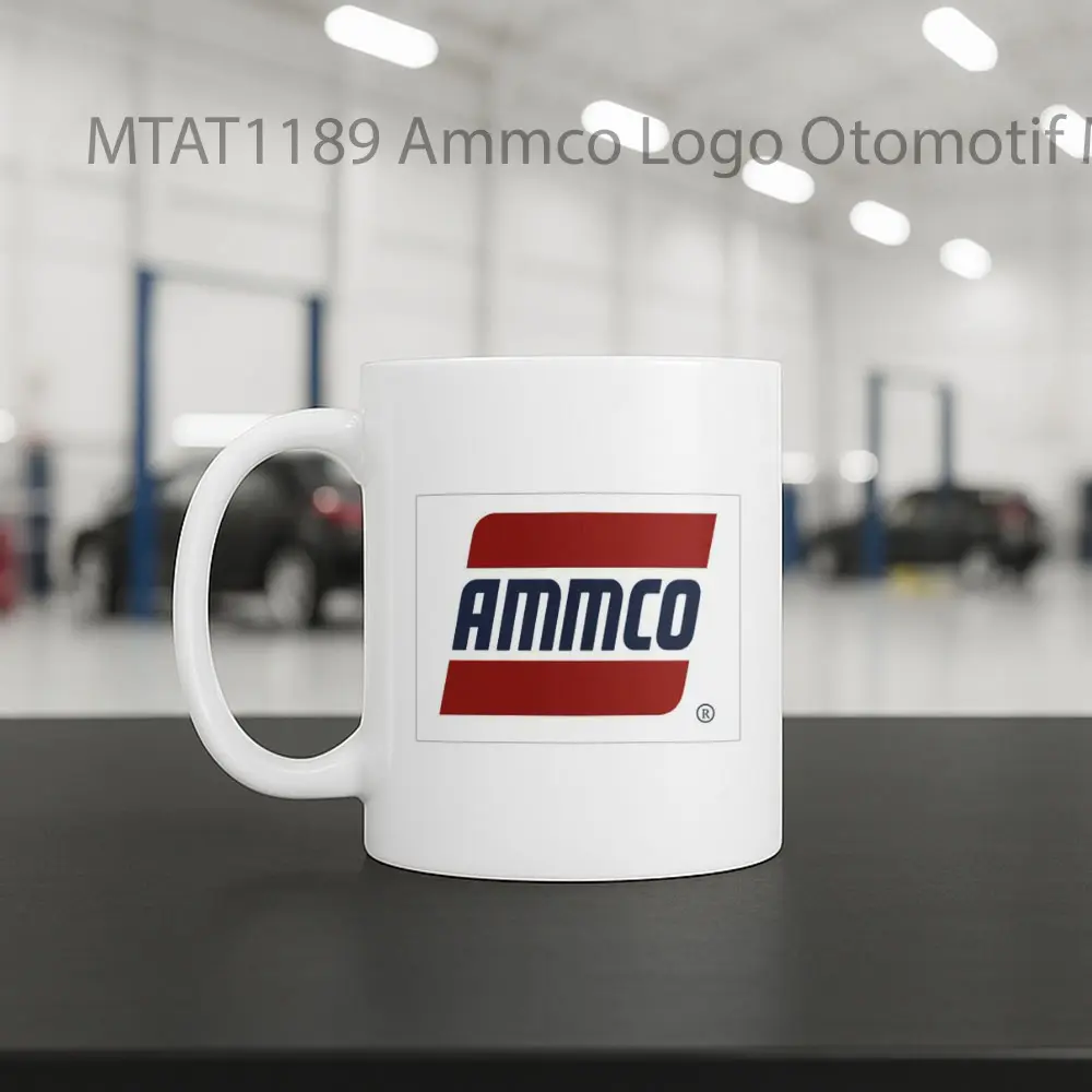 Ammco Logo Otomotif Mug - Sudut 2