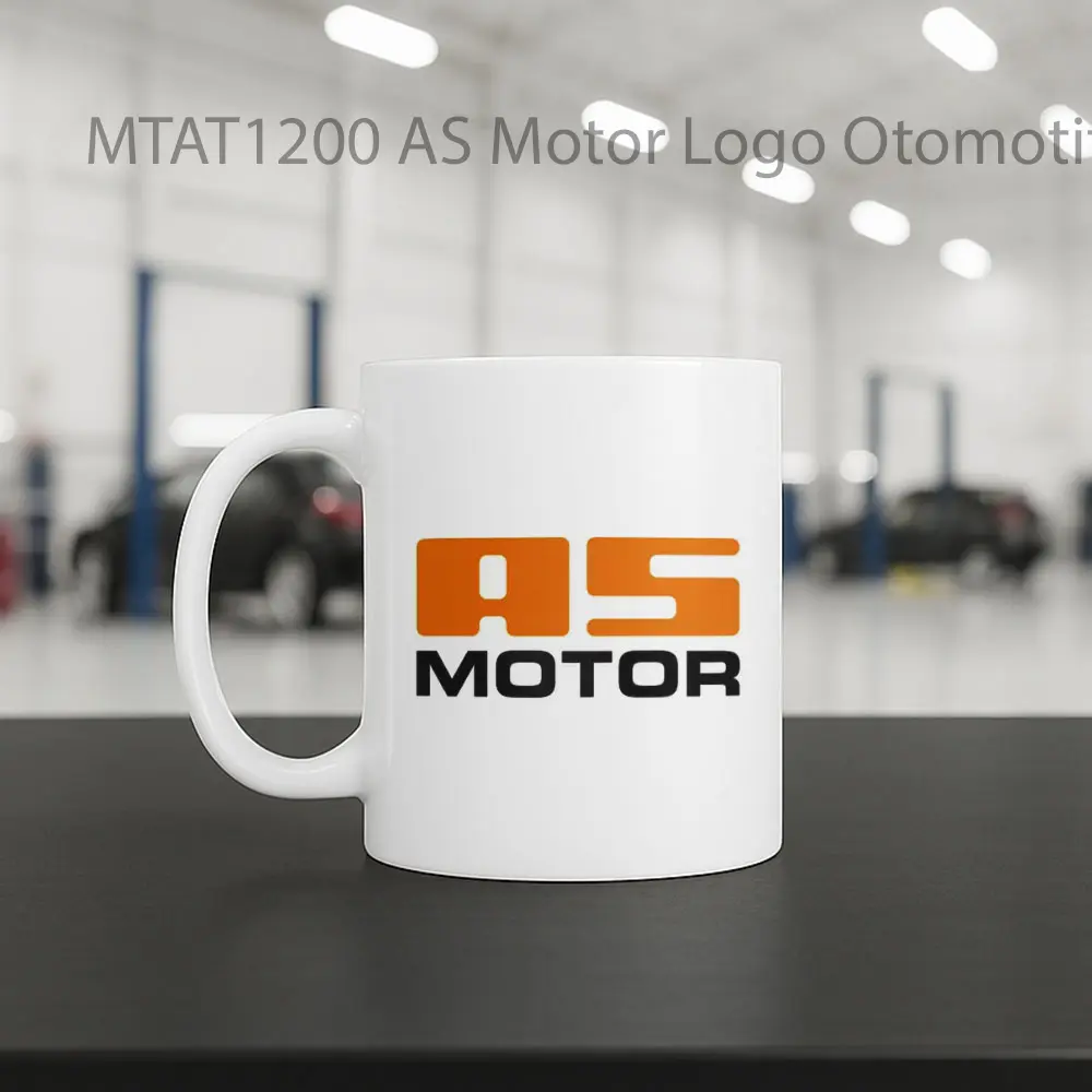 AS Motor Logo Otomotif Mug - Sudut 2