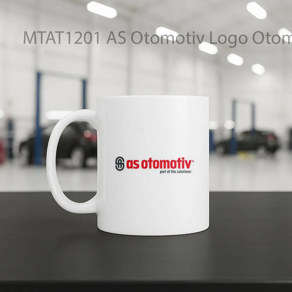 AS Otomotiv Logo Otomotif Mug - Sudut 2