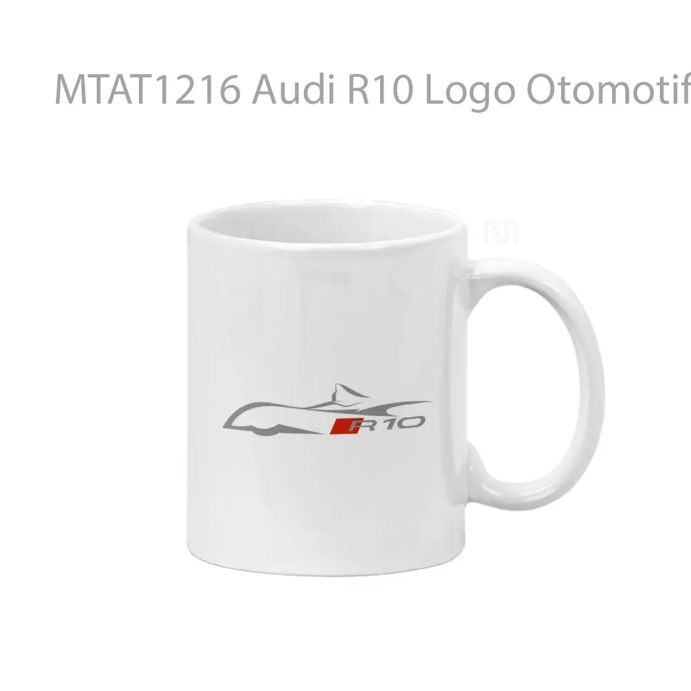 Audi R10 Logo Otomotif Mug
