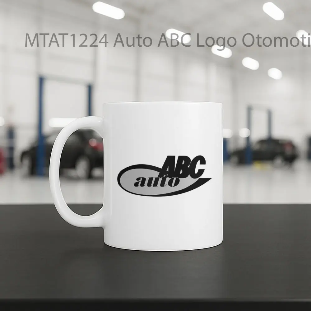 Auto ABC Logo Otomotif Mug - Sudut 2