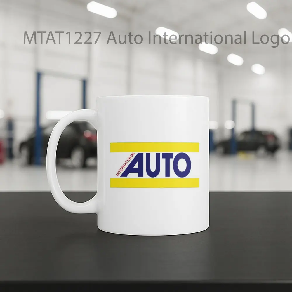 Auto International Logo Otomotif Mug - Sudut 2