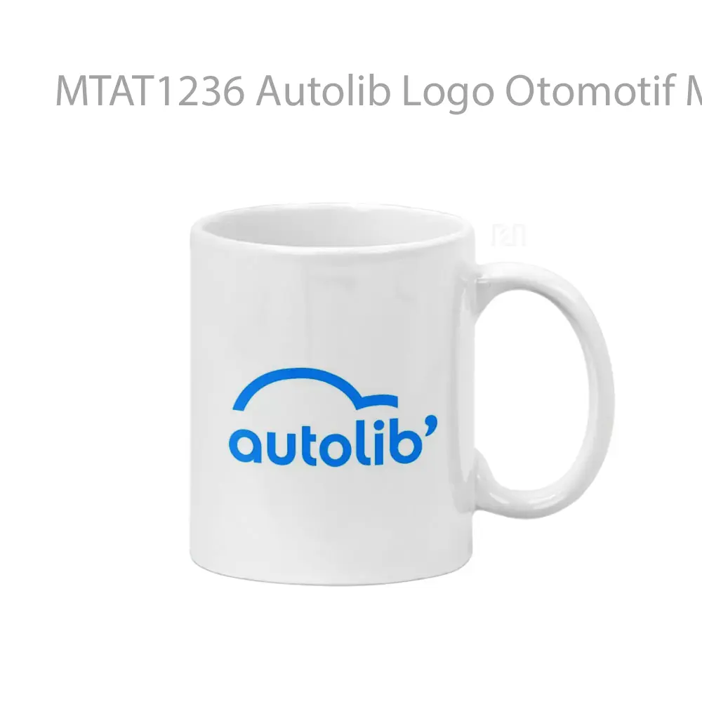 Autolib Logo Otomotif Mug