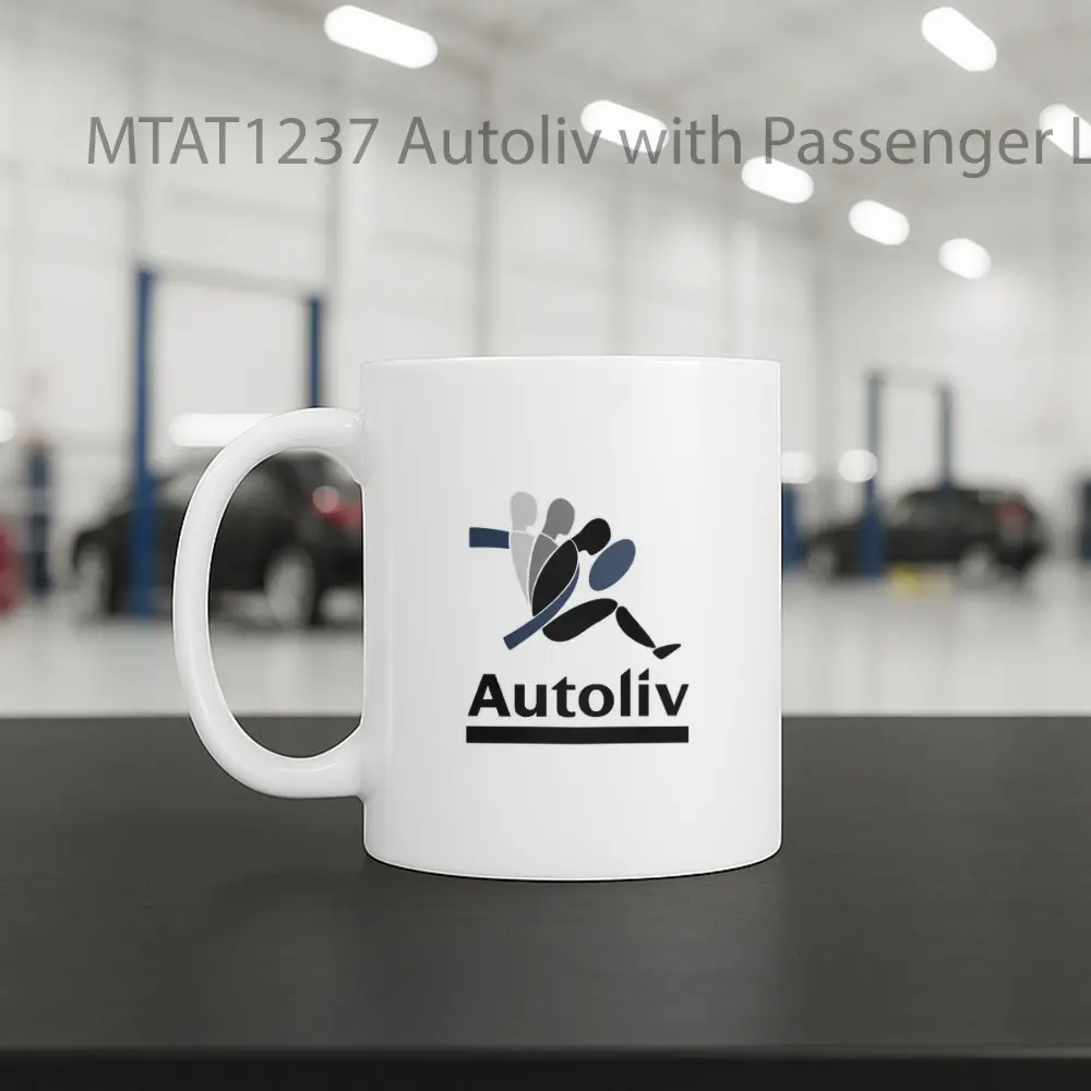 Autoliv with Passenger Logo Otomotif Mug - Sudut 2