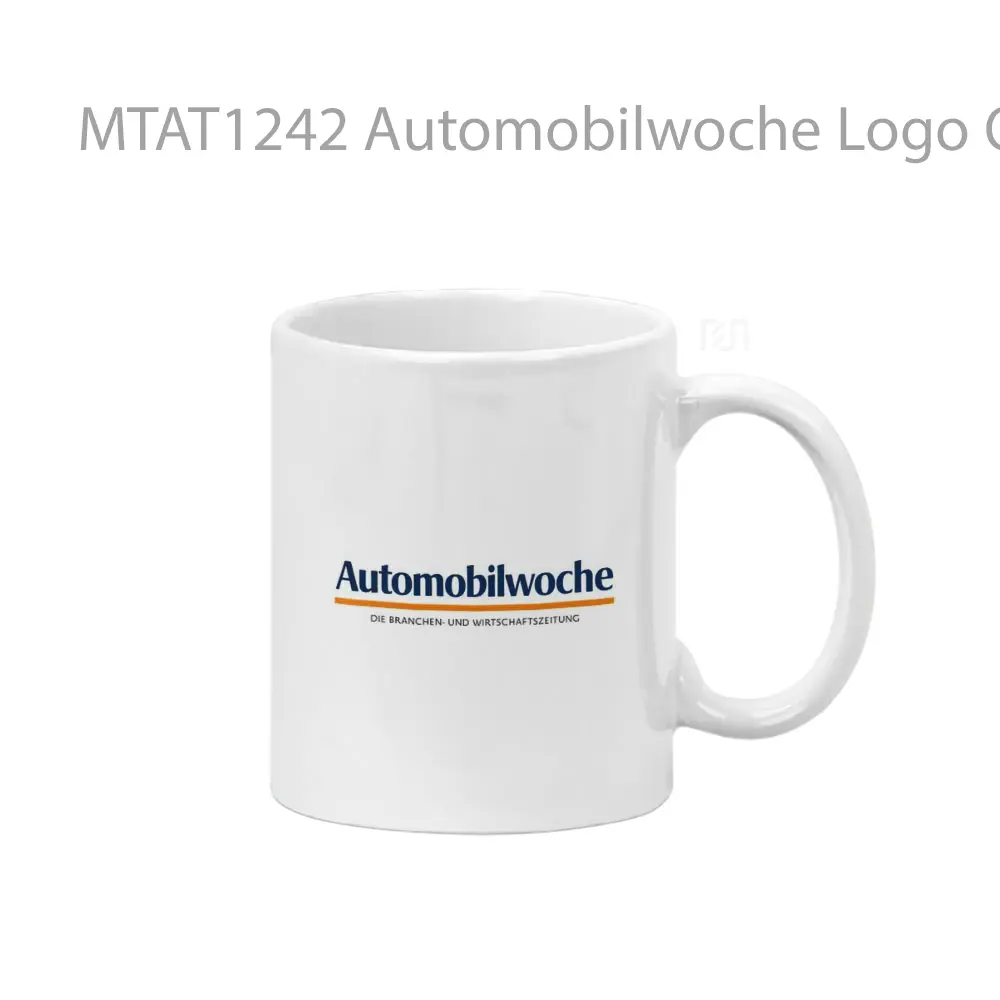 Automobilwoche Logo Otomotif Mug