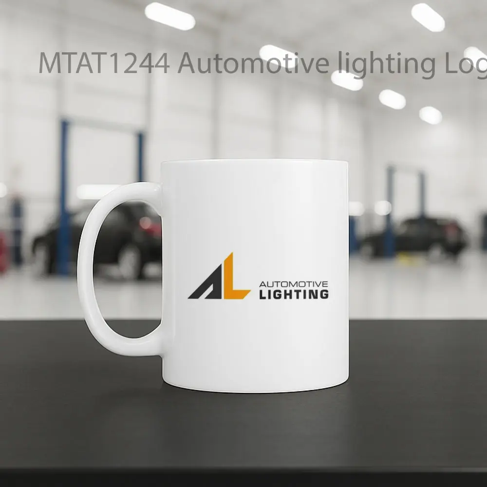 Automotive lighting Logo Otomotif Mug - Sudut 2