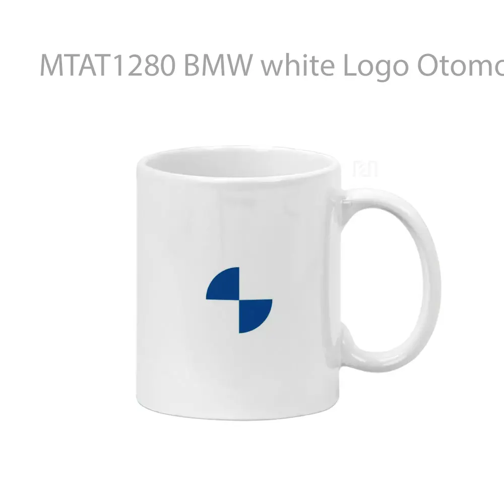 BMW white Logo Otomotif Mug