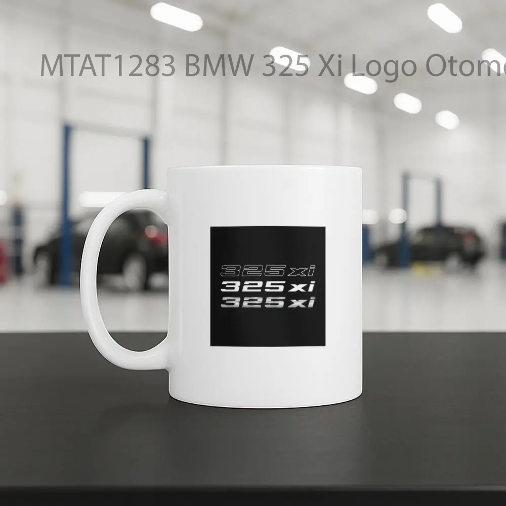 BMW 325 Xi Logo Otomotif Mug - Sudut 2