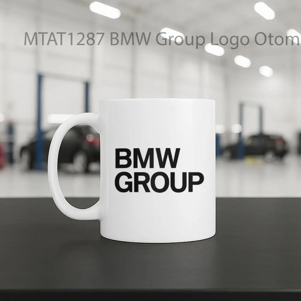 BMW Group Logo Otomotif Mug - Sudut 2