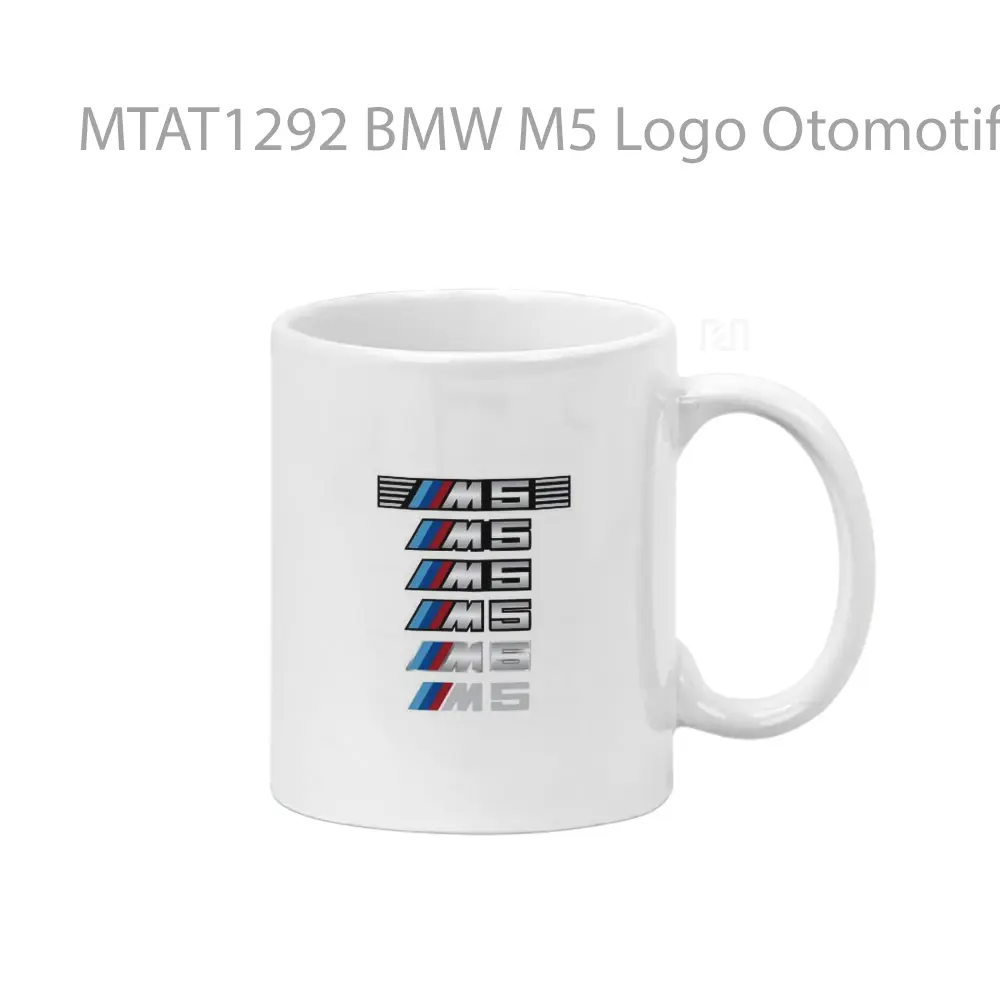 BMW M5 Logo Otomotif Mug