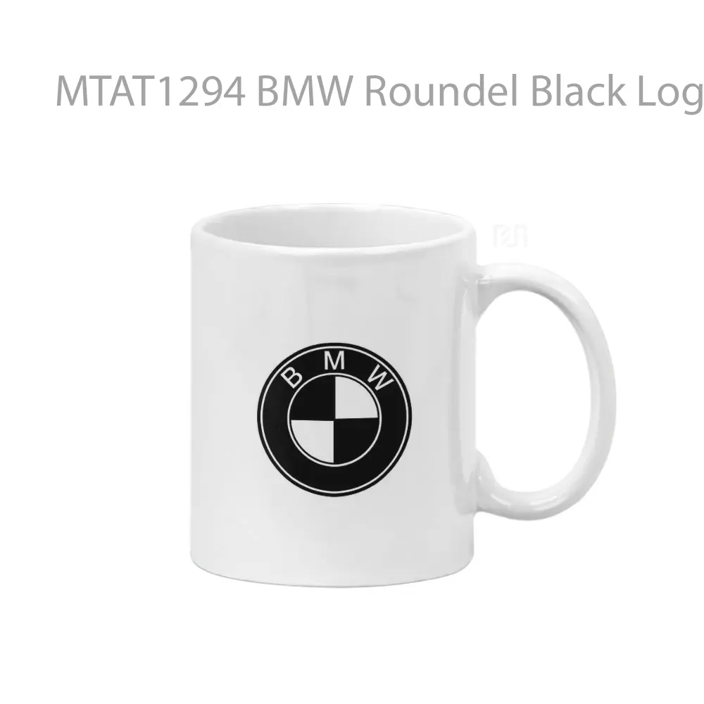 BMW Roundel Black Logo Otomotif Mug