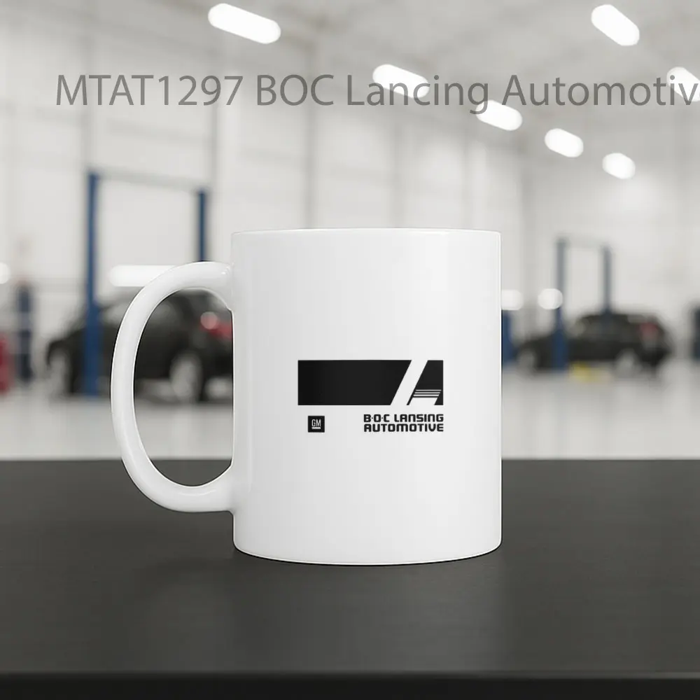 BOC Lancing Automotive Logo Otomotif Mug - Sudut 2