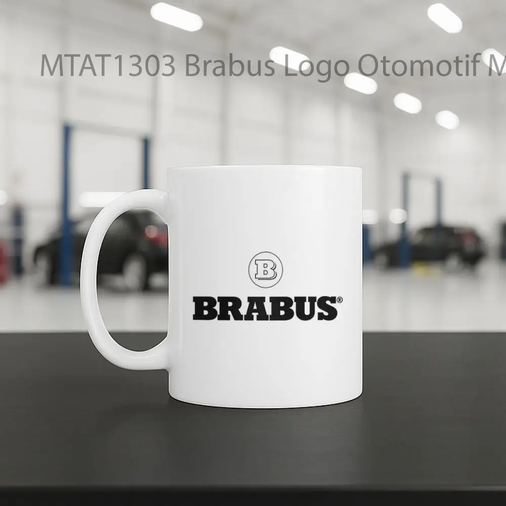 Brabus Logo Otomotif Mug - Sudut 2