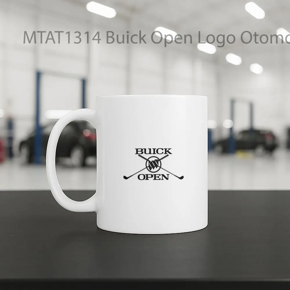 Buick Open Logo Otomotif Mug - Sudut 2