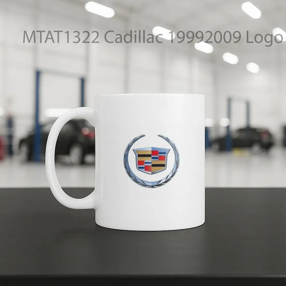 Cadillac 19992009 Logo Otomotif Mug - Sudut 2
