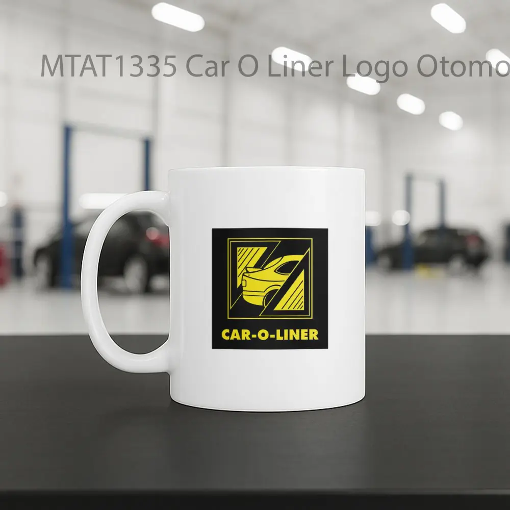 Car O Liner Logo Otomotif Mug - Sudut 2