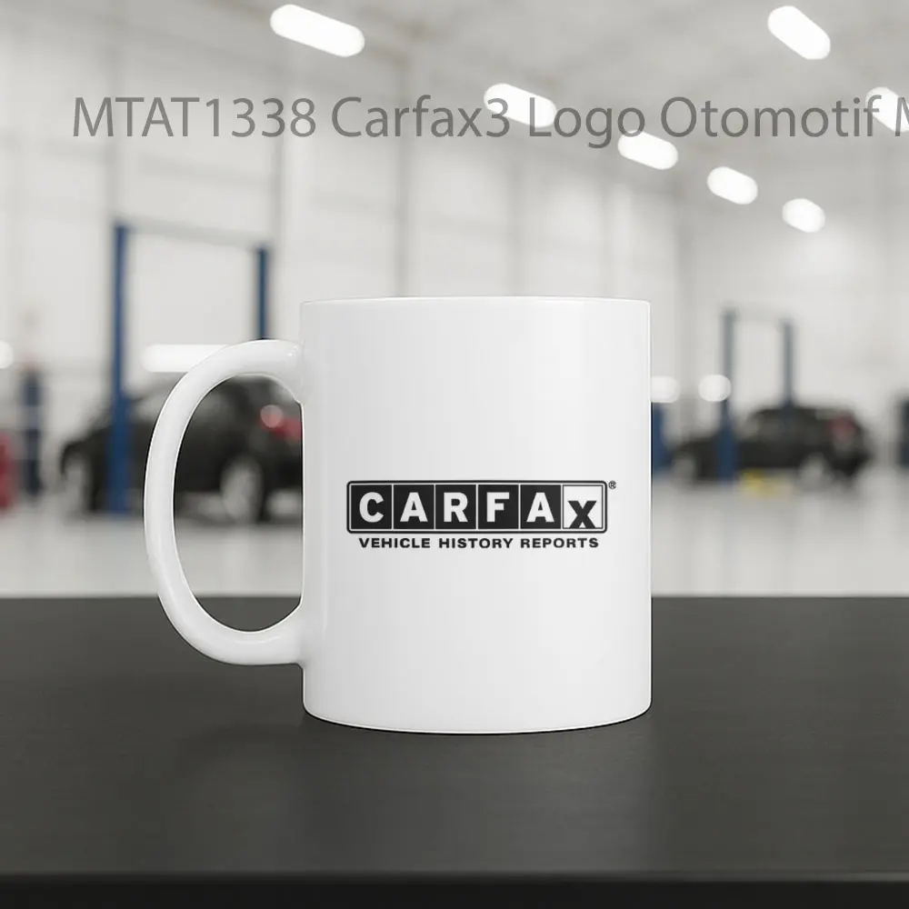 Carfax3 Logo Otomotif Mug - Sudut 2