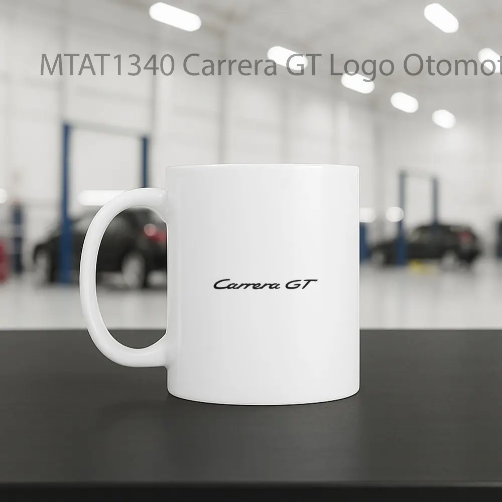 Carrera GT Logo Otomotif Mug - Sudut 2