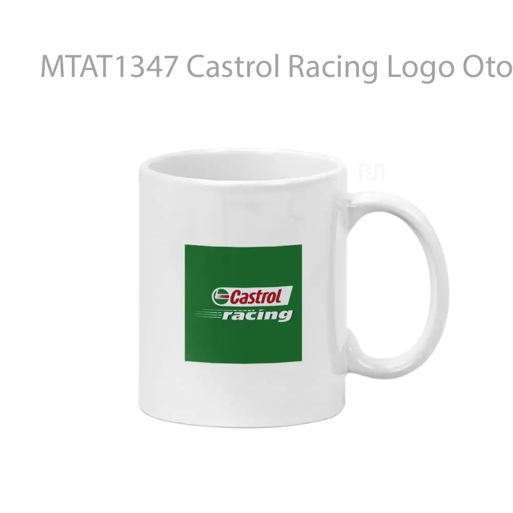 Castrol Racing Logo Otomotif Mug