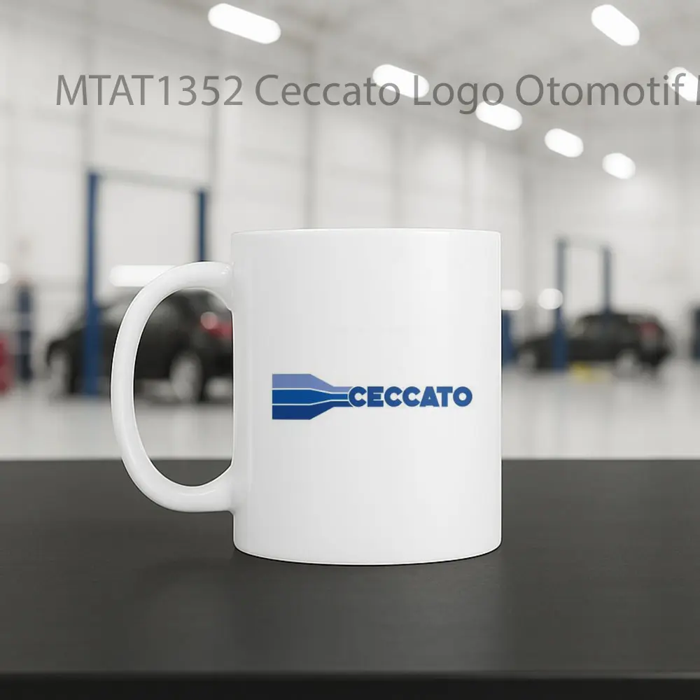 Ceccato Logo Otomotif Mug - Sudut 2